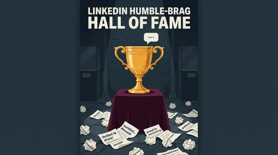 LinkedIn Humble-Brag Hall of Fame, Issue #6