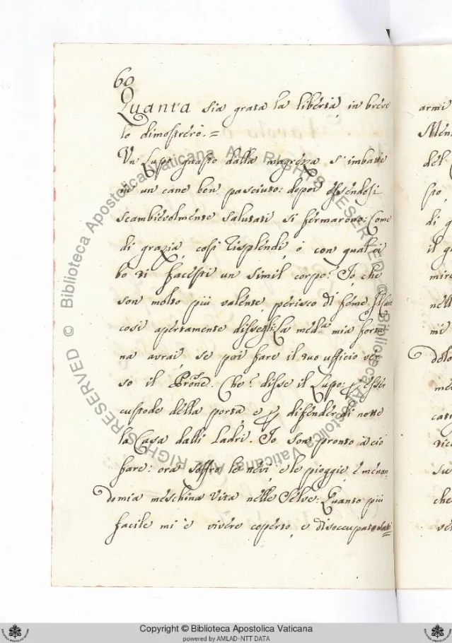 Page 64 of Ott.lat.2305, mid-manuscript, showing consistent script throughout