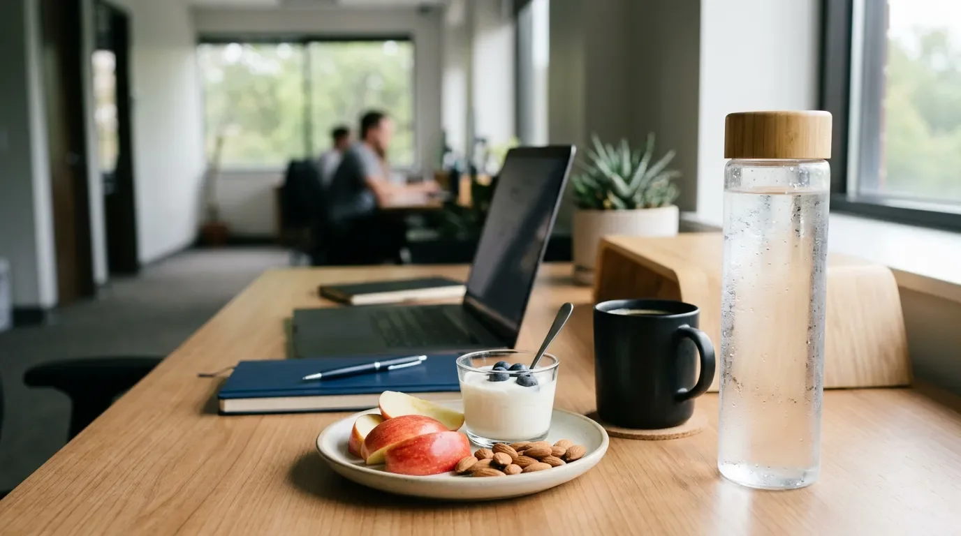 The water-first workday: why hydration belongs in your afternoon-crash plan