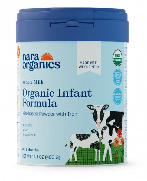 Nara Organics 400 g recalled infant formula canister