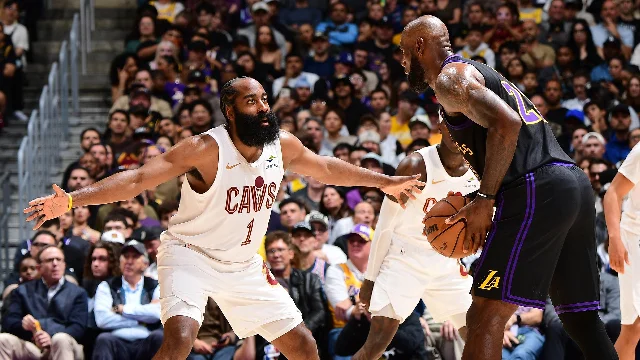 LeBron James and James Harden in a free-agency preview image