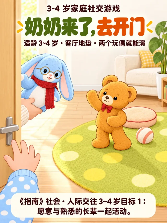 奶奶来了，去开门