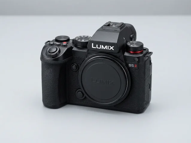 Panasonic Lumix S5 II full-frame mirrorless camera body, front view