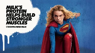 今日广告案例｜Dove全身止汗、牛奶抱Supergirl、辛拉面开到伦敦街头
