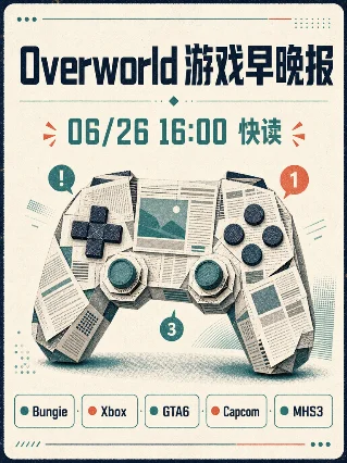 Overworld 游戏早晚报｜06/26 快读