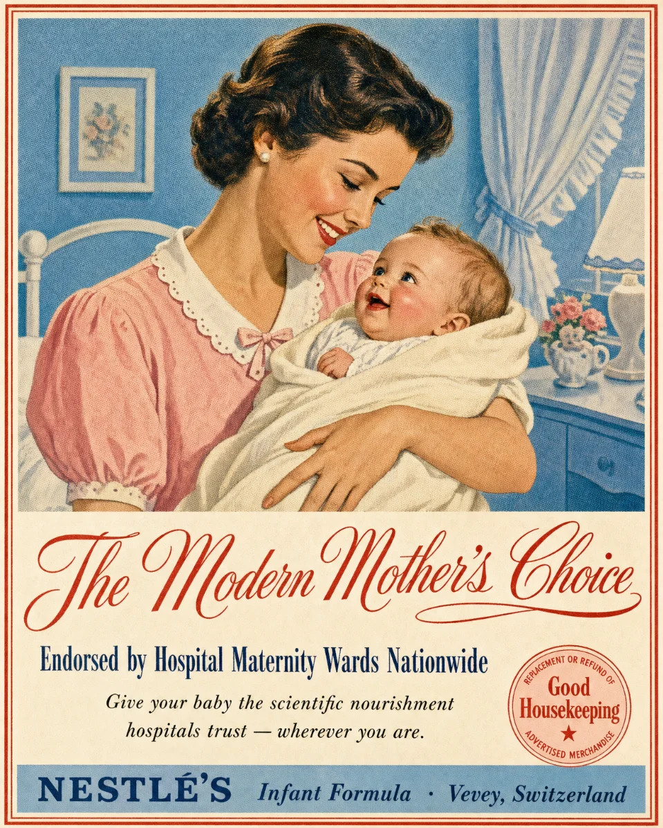🍼 Nestlé told mothers that science knew best. It sent "milk nurses" to prove it.