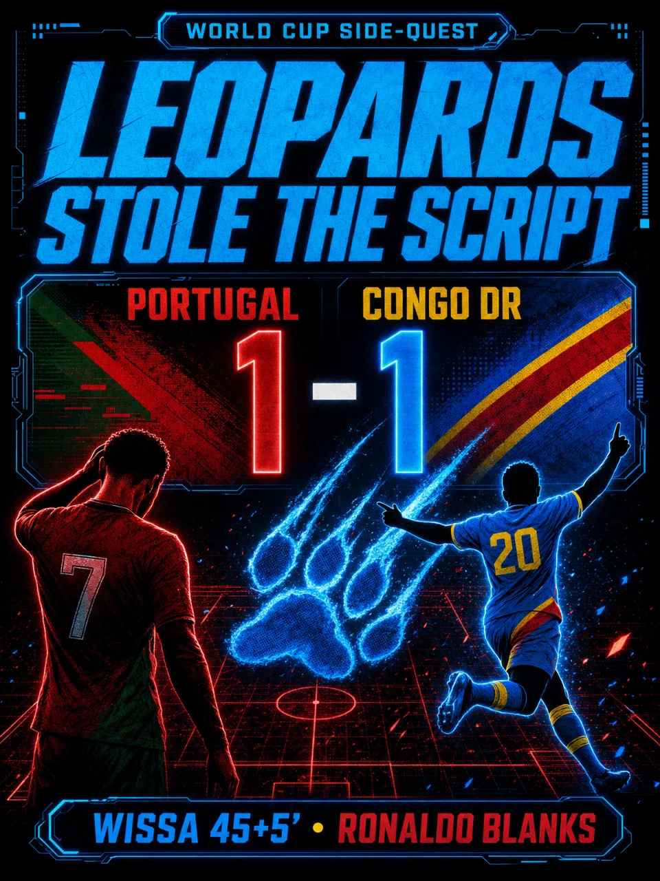 Portugal Got Leopard-Trapped — TikTok Is Cooking Ronaldo’s Blank