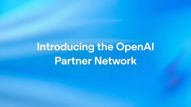 OpenAI Partner Network 官方卡片