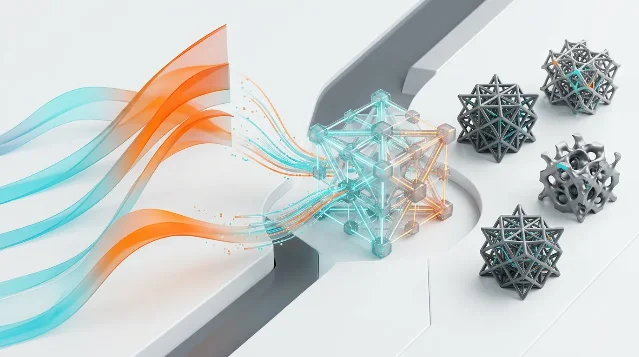 Abstract workflow from target behavior to lattice prototypes