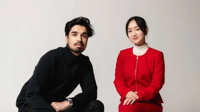 Abhinav Agarwal and Jenny Duan, Clair Health co-founders