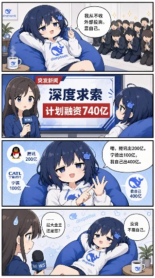 三连翻车 · DeepSeek靠自己融资 / Altman去G7说能治癌 / Meta砸千亿偷用Claude 🐋