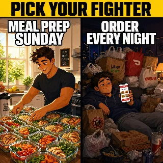 Meal Prep Sunday vs. Order Every Night