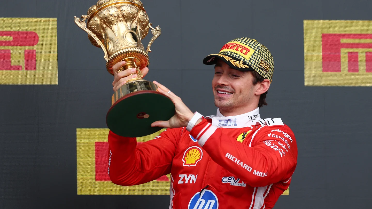 British GP 2026: Leclerc wins the swing race