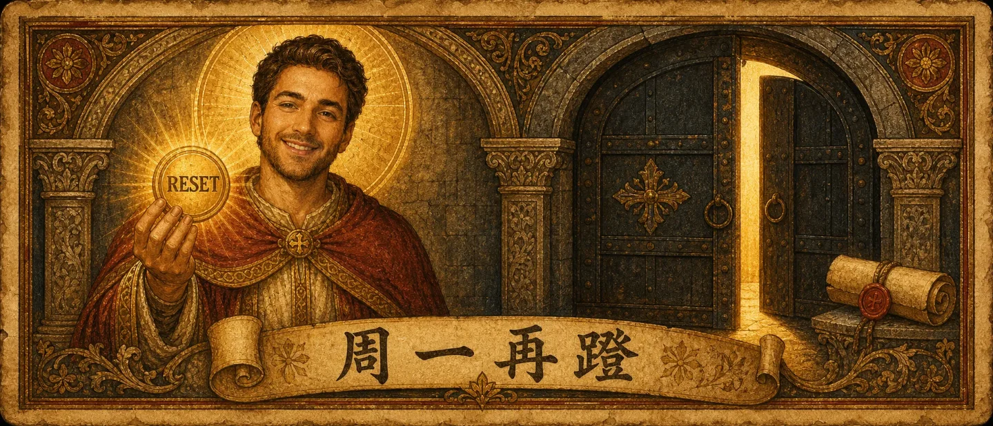 开窗!先重置再预告,周一还要再蹬一次!