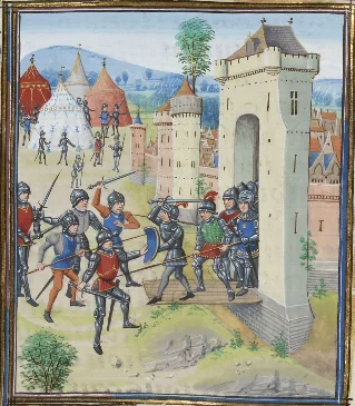She held the walls of Hennebont