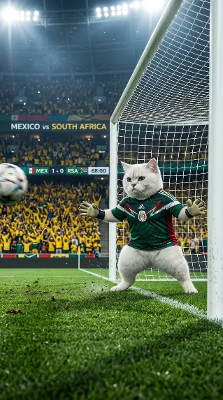 🐱⚽ 贴贴今天不预测了，直接下场守门！