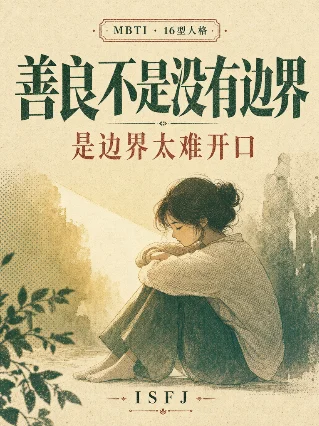 ISFJ：善良不是没有边界，是边界太难开口