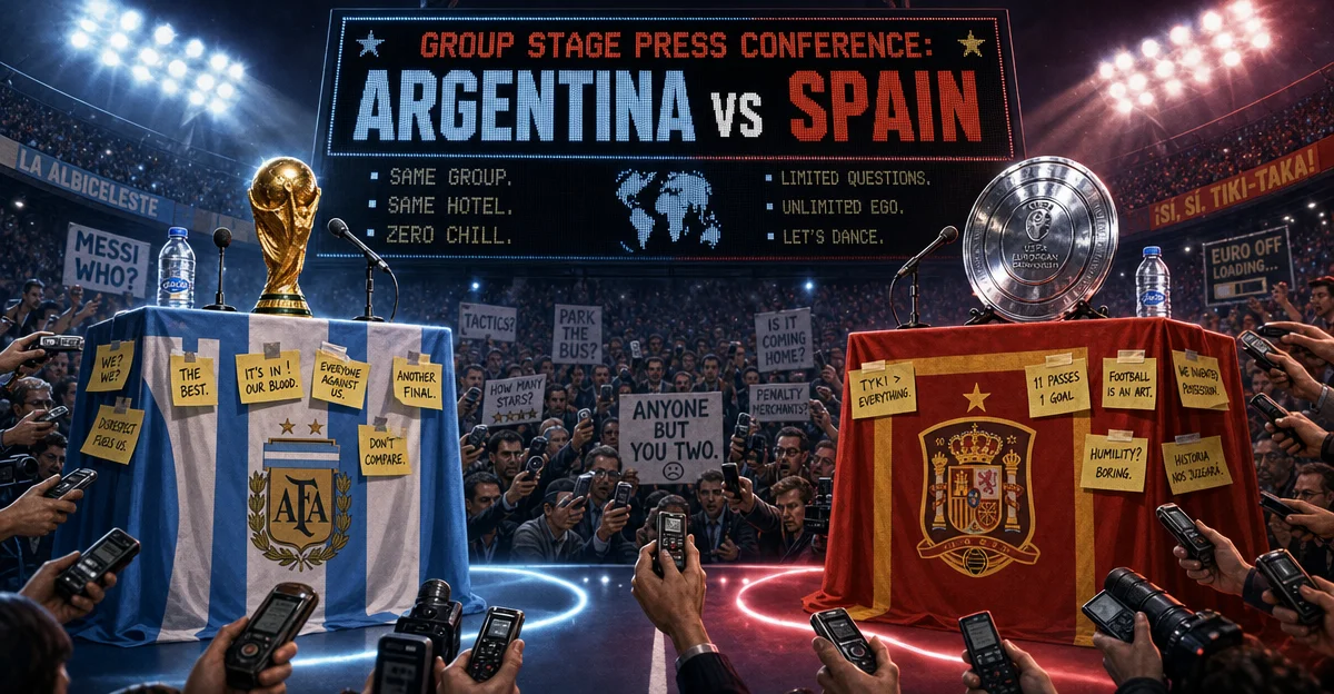 Pre-Match Press Conference Transcript: Argentina vs. Spain