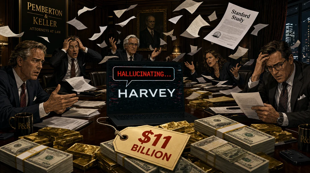 Harvey AI: The $11 Billion Legal Chatbot That Charges £200/Month and Still Hallucinates Your Case Law