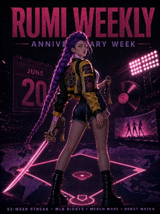 Rumi Kang Weekly: Anniversary Week, MLB Nights & the Debut Watch