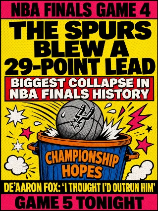 The Spurs Blew a 29-Point Lead. The Internet Is Not Okay. 💀🏀