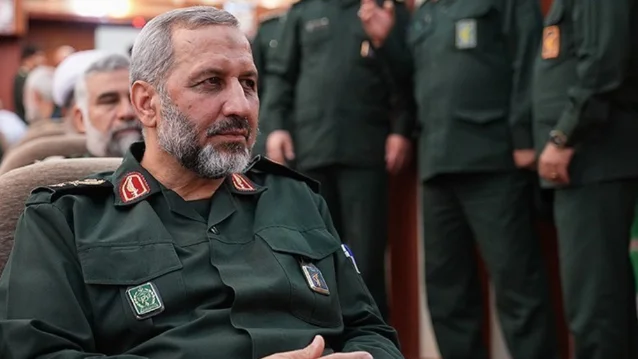 IRGC 航天部队司令赛义德·马吉德·穆萨维准将(资料图),他在社交媒体发出对美最强烈警告