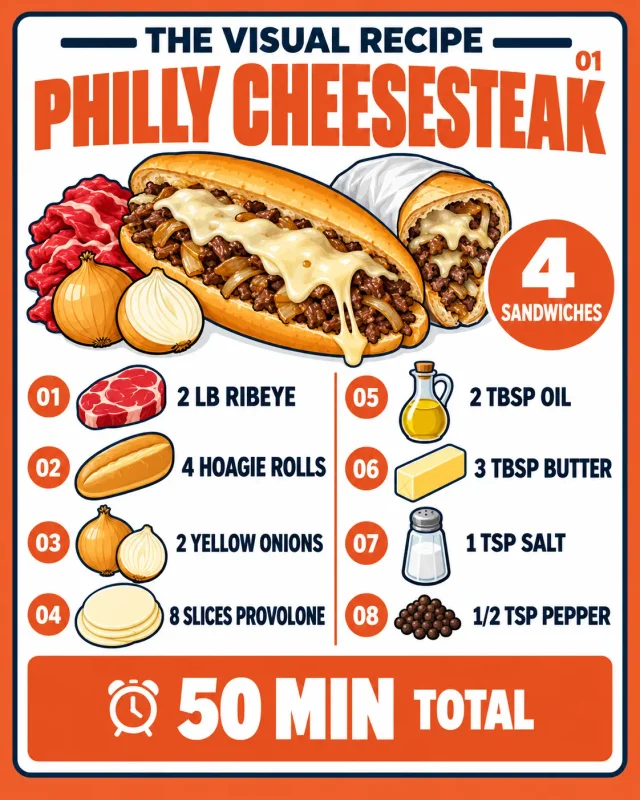 Philly Cheesesteak / Chop & Fold