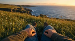 悬崖边的宁静 · Quiet on the Cliff Edge