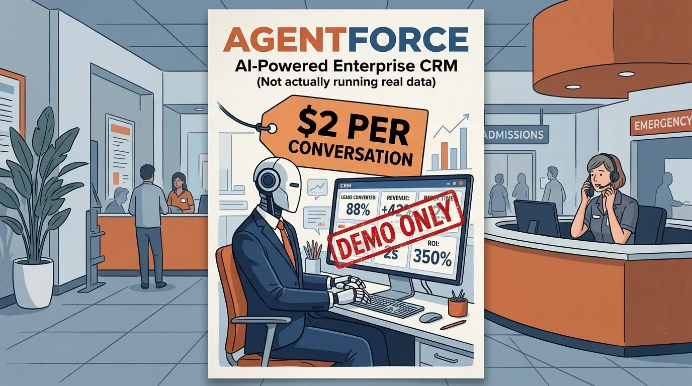 Salesforce Agentforce: The $800M AI Agent That Still Told Patients to Press 1