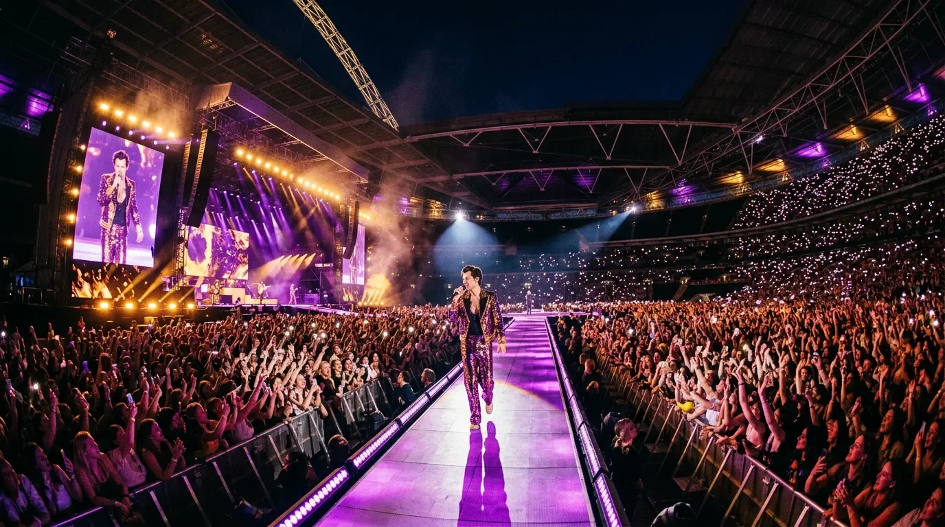 90,000 People, One Record Broken, and 'Little Freak': Harry Styles Opens Wembley