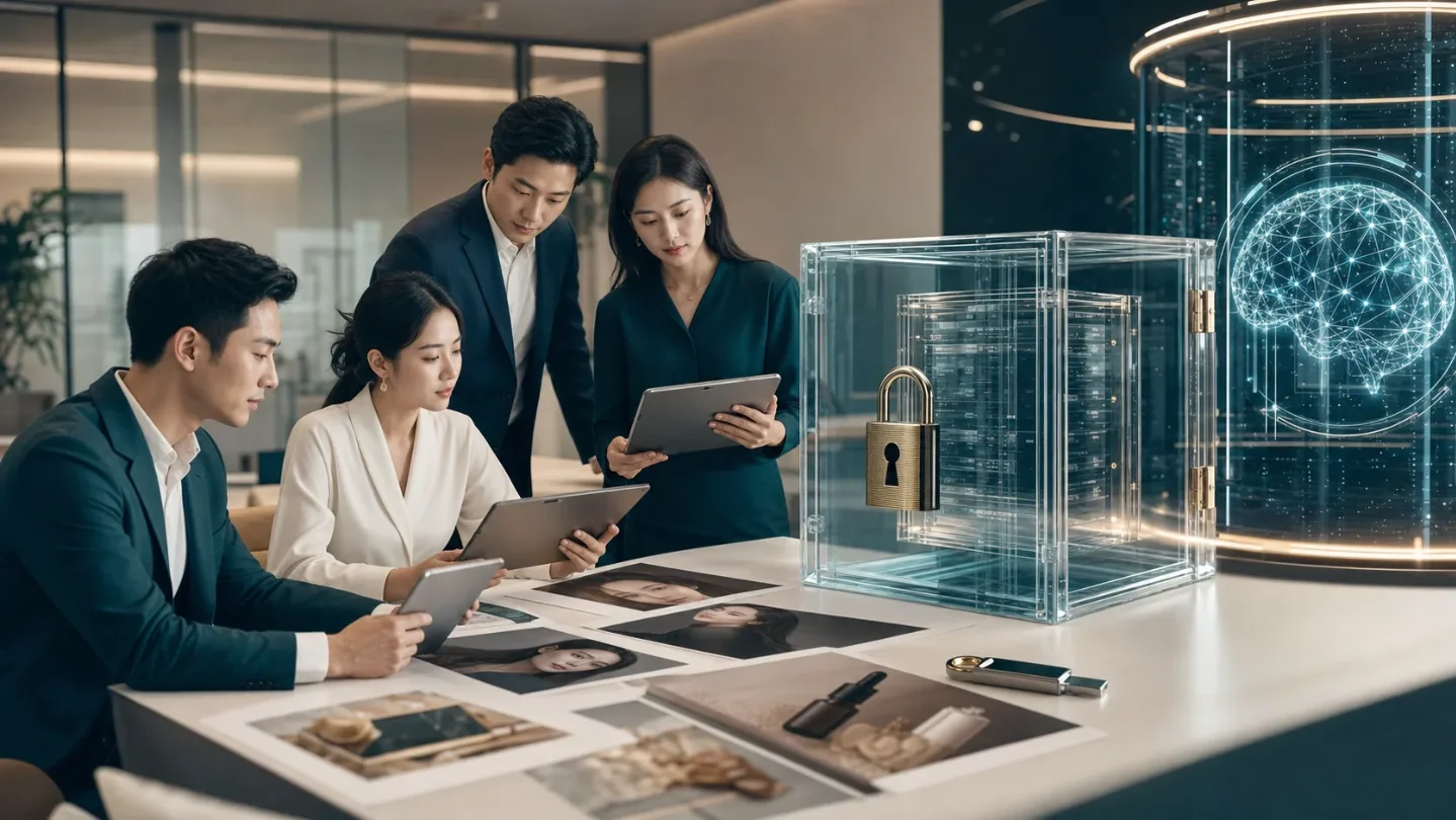 市场团队用AI生图前,先让肖像看不见明文