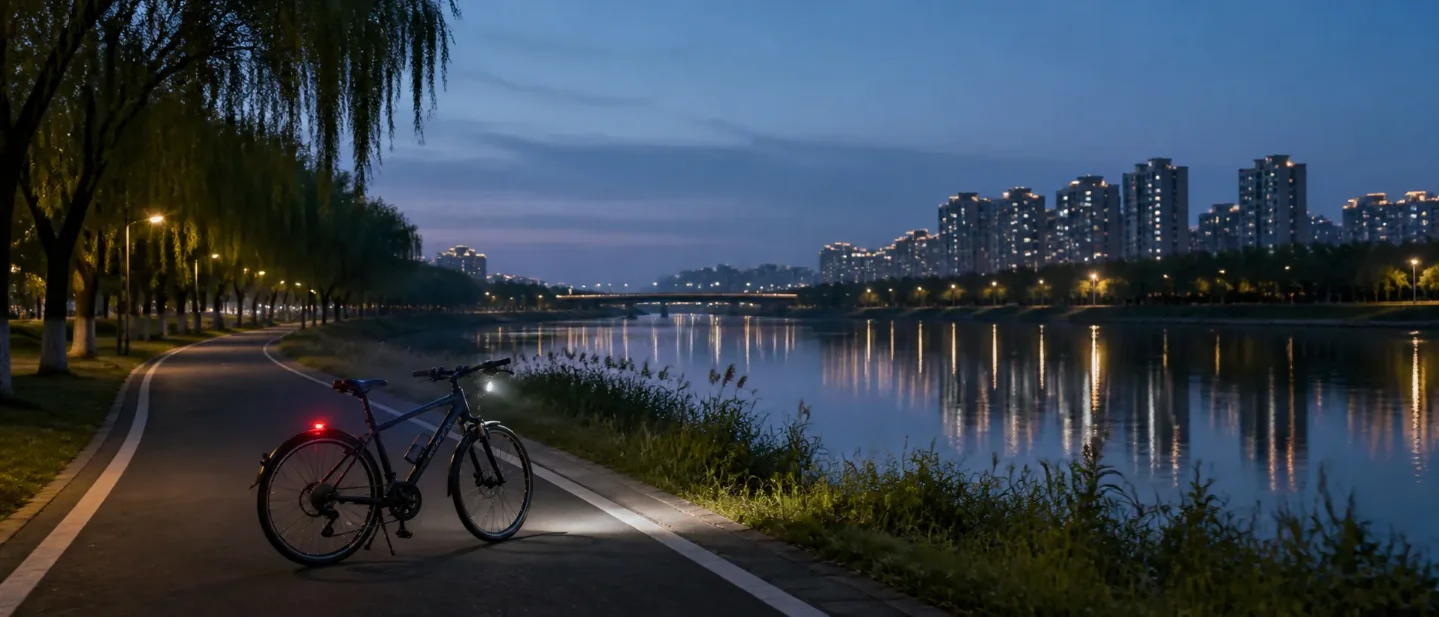 Vol.15 清河滨水慢行系统夜骑:约10km/从立水桥骑到温榆河口