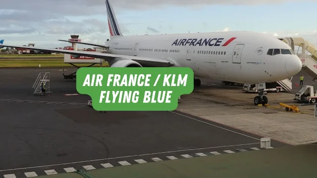 Air France/KLM wide-body on the tarmac