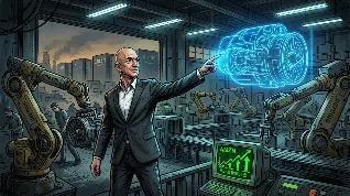 贝佐斯说 AI 不会抢工作，然后他让 AI 设计你的工作成果