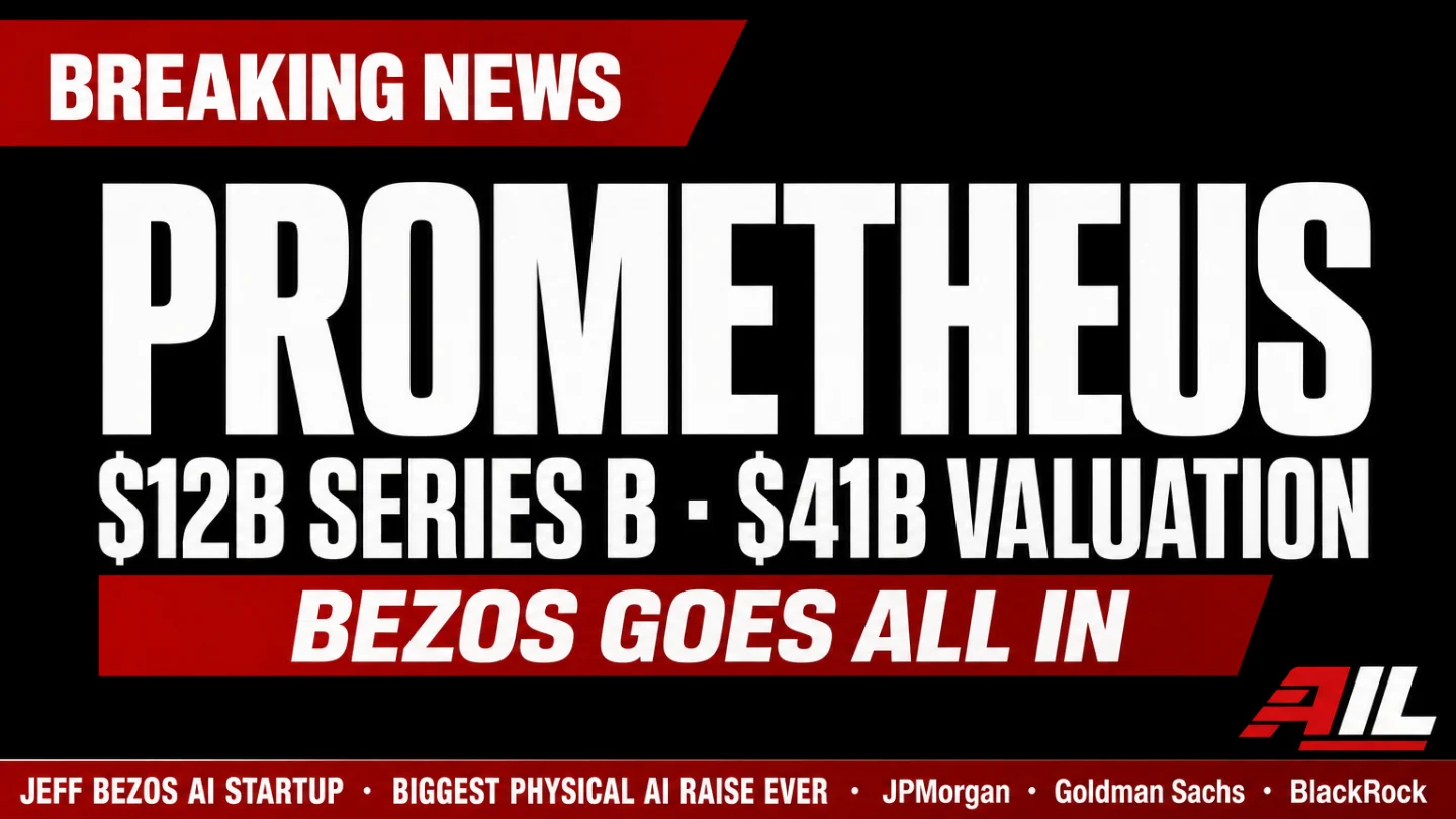 🚨 BREAKING: Bezos Drops $12B on Prometheus — AI Industry's Biggest Physical-World Bet Just Cashed