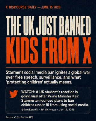 The UK Just Banned Kids From X — And the Internet Is Not Okay With It