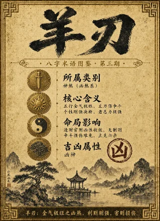 凶煞系三将｜羊刃 · 魁罡 · 劫煞