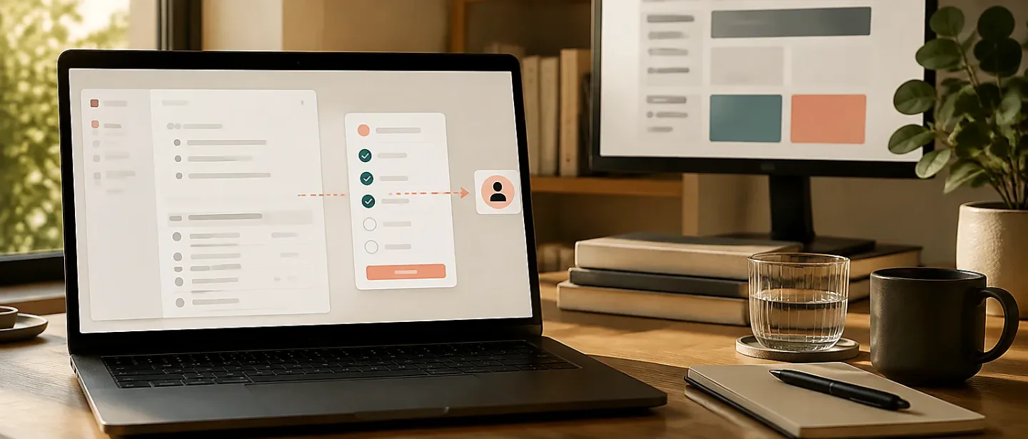Use Notion's Share menu to scope a Custom Agent before it schedules a review