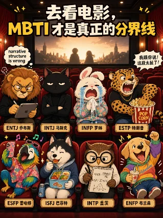去看电影，MBTI才是真正的分界线