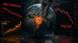 Hike repriced, Iran collapses, BTC at $59K — Polymarket June 5–6