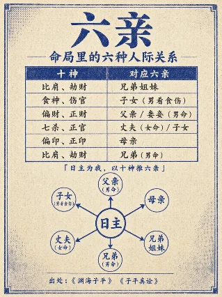 八字入门图解 · 第六期：六亲、十二长生、调候、真太阳时