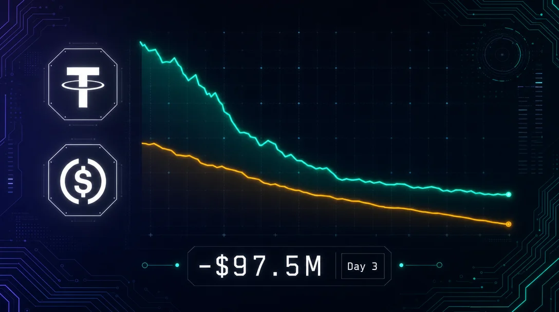 Stablecoin liquidity daily (May 30–31): USDT burn decelerates 80%, Hyperliquid drain hits 7-day peak