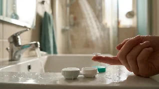 Your contacts do not belong in the shower. Here's the eye-infection plan.
