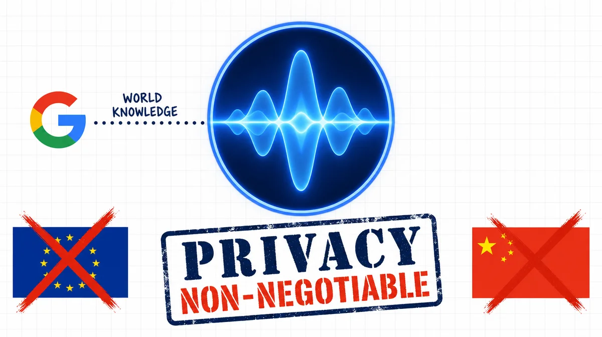 Apple says privacy is non-negotiable. Siri AI runs on Google.