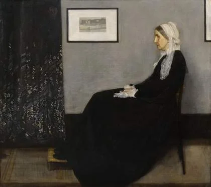 Whistler's Arrangement in Grey and Black No.1, 1871, on loan from Musée d'Orsay