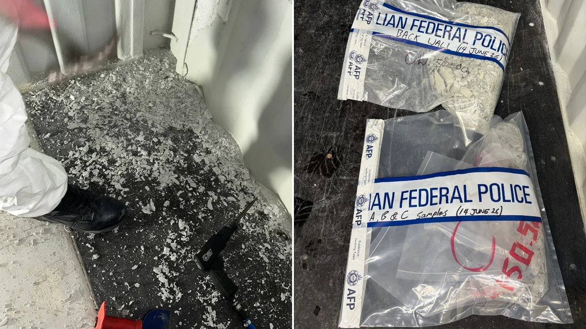 Paint, Fins, and Weight-Loss Drugs: 200 kg of Meth Was the Wall