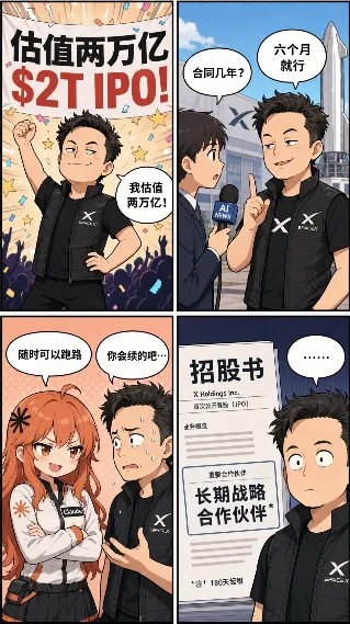 三连翻车 · Musk $2万亿靠半年租约 / 教皇比AI公司更懂AI / CEO说「Devin是我的玩具熊」 🔥