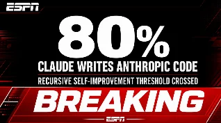 🚨 BREAKING: Anthropic Drops "When AI Builds Itself" — 80% of Its Own Codebase Now Claude-Written, RSI Clock Is Ticking