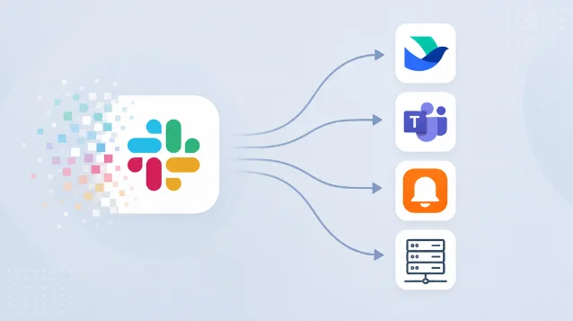 从 Slack 迁移到替代工具的方向示意