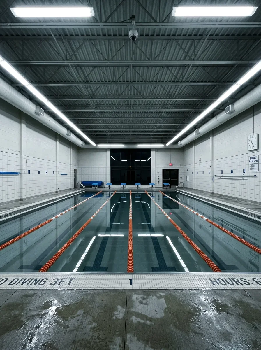 🏊 The gates opened at 5:45 on a Tuesday.